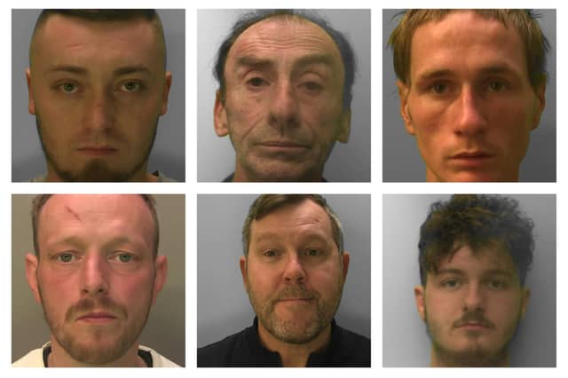 These are some of the most serious, high-profile and prolific offenders who were jailed in the sixth month of 2023.