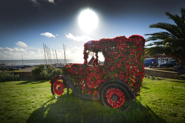 The Bexhill Poppy Car 2023.