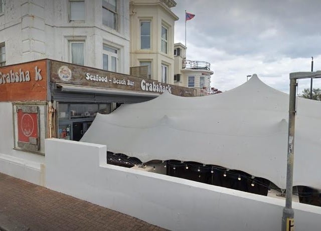 Crabshack, on Worthing seafront, was once named one of the best places in the world for seeing a sunrise. It is rated 4.6 from more than 1,600 reviews