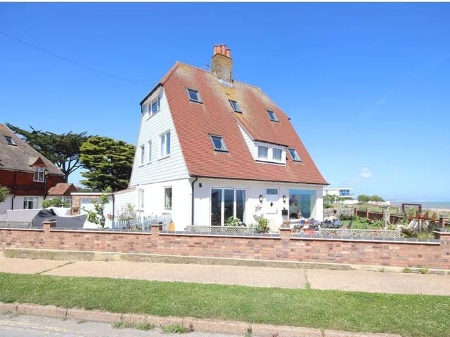 This house in Norman Road, Pevensey Bay, is on the market for £1,500,000