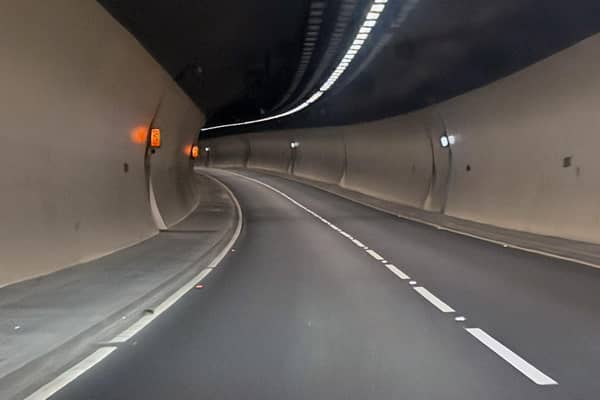The A27 Southwick Tunnel has reopened in both directions, after emergency maintenance kept the road closed into the night. Photo: Eddie Mitchell