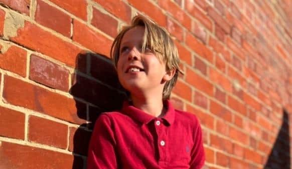 Oscar is raising money for Epilepsy Action