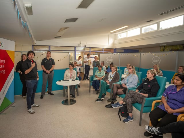 It is hoped the project will be rolled out across other hospitals