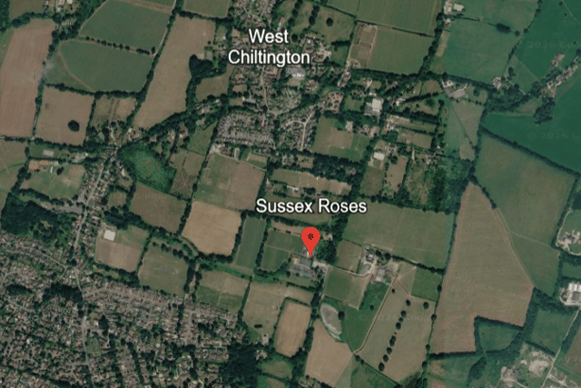 A family-run flower business, in West Chiltington, is to close after three decades of serving the local community. Photo: Google Earth