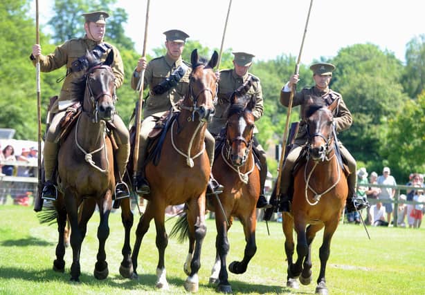 The 16th Lancers at Horses at War in 2014