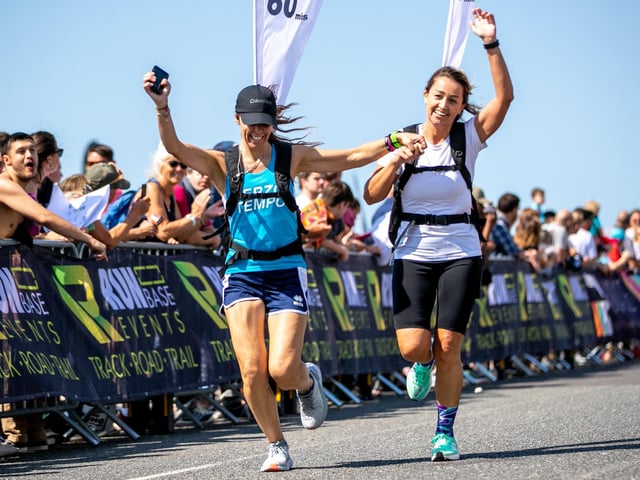 Images from a sun-baked Worthing 10k