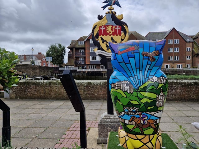Colourful owls have flown into Arundel as part of the Wild in Art event The Big Hoot trail, raising money for Chestnut Tree House.