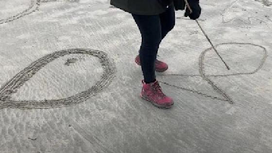 Chichester Culture Spark kicks off the new year of events with Community Sand Drawing Workshop