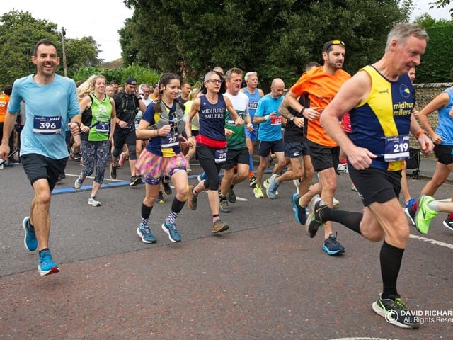 The popular Chichester 10k and Half Marathon took place in the city on Sunday, October 1. Photographer David Richardson was there to catch the action.
