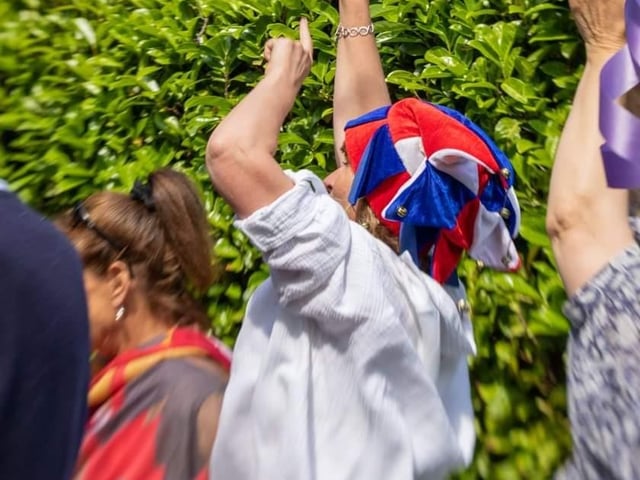 More than 150 neighbours, friends and families from 'The Lanes' area of West Chiltington enjoyed a memorable street party in Heather Lane on Saturday, June 4 in celebration of the Queen's Platinum Jubilee