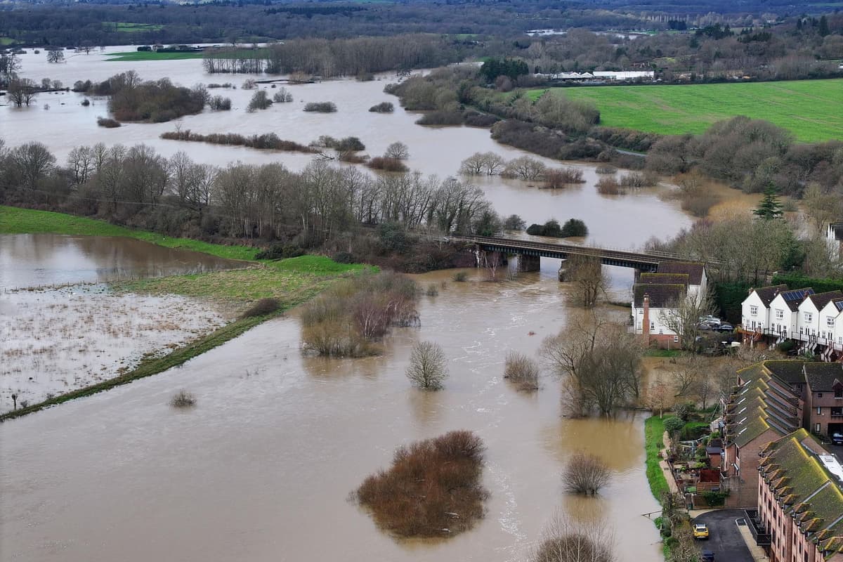 River R Rother River Arun and Western River Rother flood warnings remain in place with ...