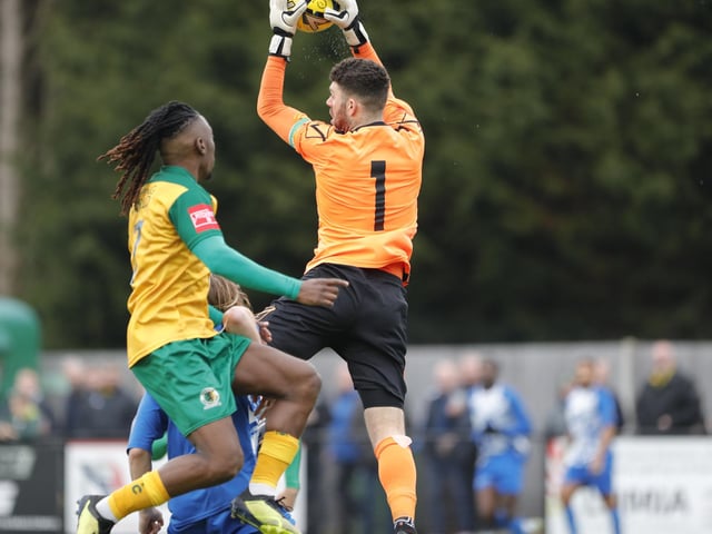 Isthmian Premier action from Horsham's dramatic home win over Wingate & Finchley on Saturday