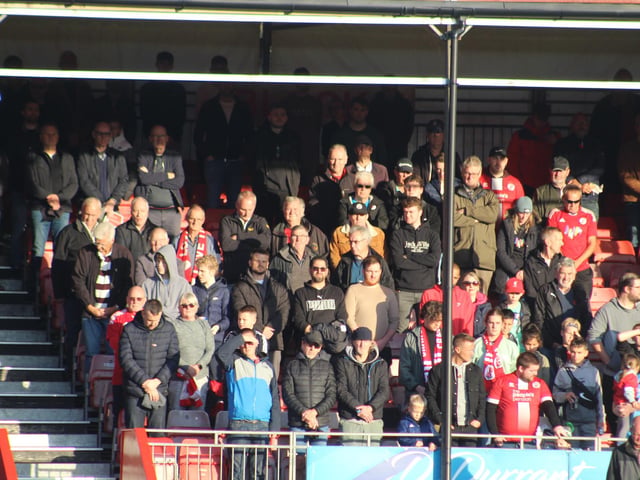 Crawley Town v Barrow in November