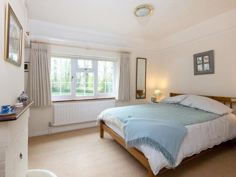 The property has five bedrooms