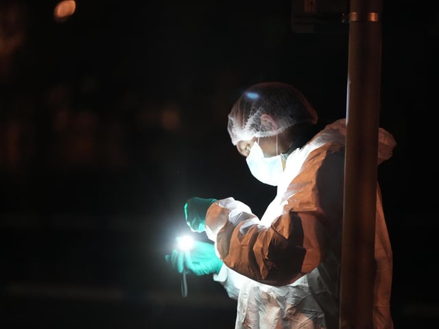 Investigations in Worthing town centre