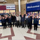 The new B&M opened in the Market Place Shopping Centre in Burgess Hill on Tuesday, April 9