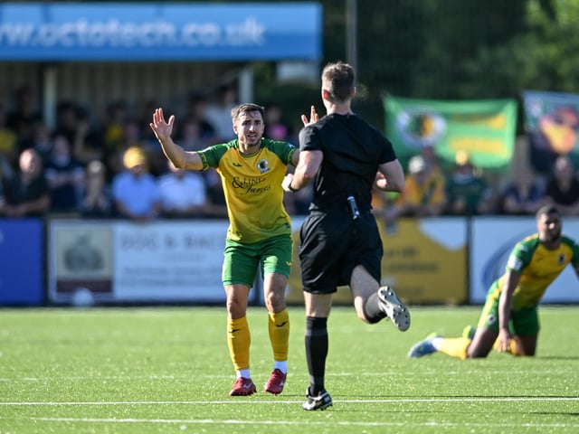 Horsham FC earned a well-deserved point against National League South leaders Dagenham & Redbridge at the Fusion Aviation Community Stadium on Saturday