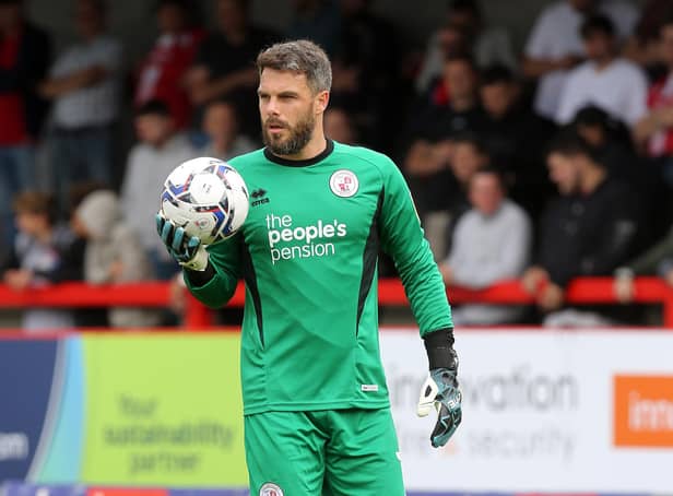 Fans of Crawley Town have flooded Twitter with support for departing goalkeeper, Glenn Morris. Picture by Pete Norton/Getty Images