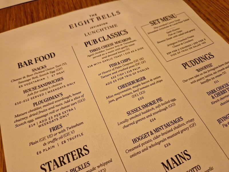 The Eight Bells at Jevington was named Best Sussex Pub at the annual BRAVO Awards