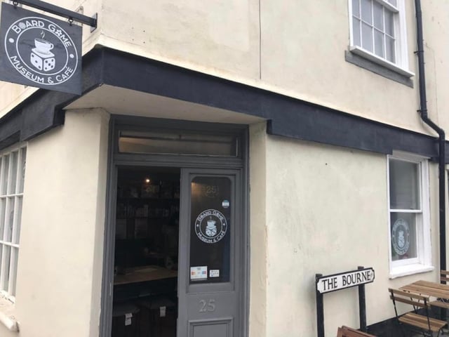 The Board Game Cafe is situated in what used to be an historic Hastings Old Town pub