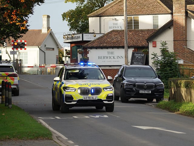 Motorists asked to avoid roads near East Sussex village while police respond to a robbery