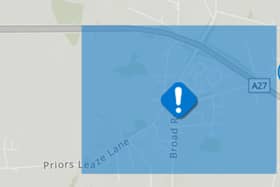 Water supplies in Hambrook were disrupted during essential maintenance undertaken by Portsmouth Water. Picture: Portsmouth Water