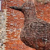 Chips the Seagull will be unveiled in Littlehampton High Street this weekend. Picture: Artswork
