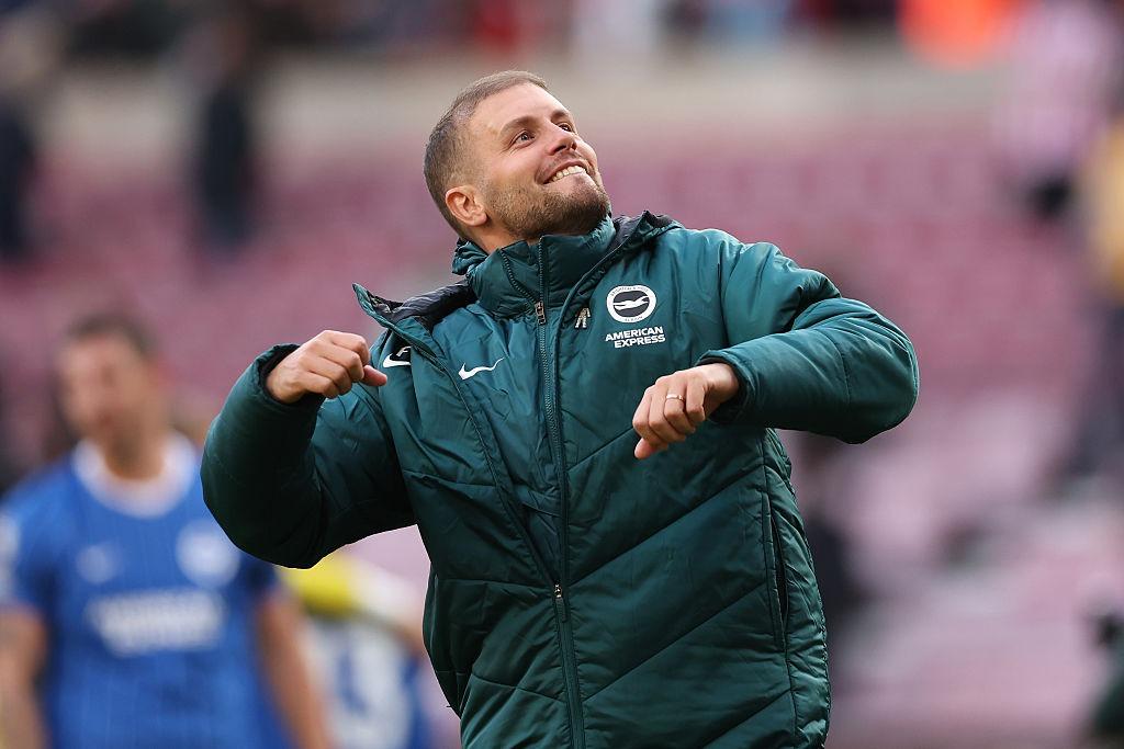 Fabian Hurzelers amüsante Klarstellung, als der Brighton-Trainer nach den ...