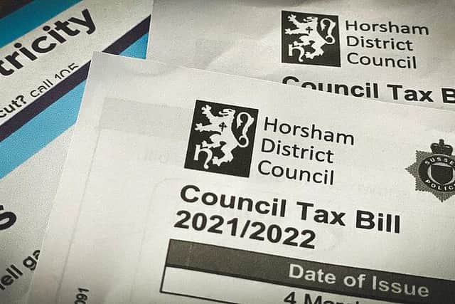 HDC council tax bill