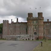 Bader College at Herstmonceux Castle announced on Monday, November 13, that it has temporarily cancelled in-person classes. Photo: Google Street View