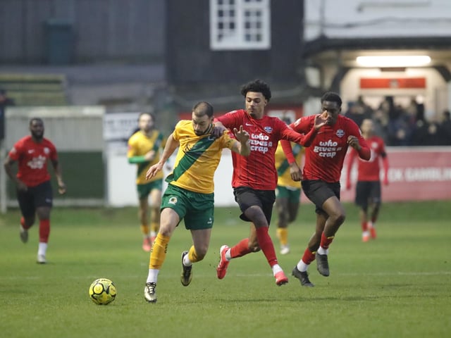 Lewes v Horsham, Isthmian premier division