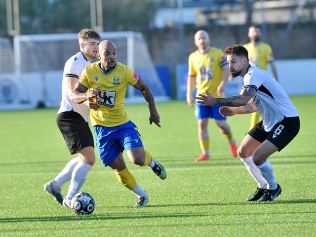 Lancing v Eastbourne United, SCFL premier