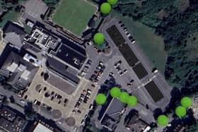 Wealden District Council has approved the construction of a solar photovoltaic (PV) car port system at Vicarage Lane Car Park in Hailsham. Photo: WDC