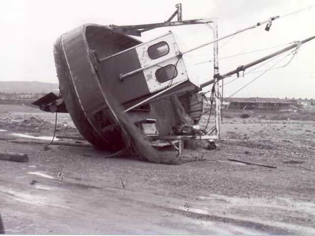 The Great Storm of 1987 in Eastbourne: 21 pictures of the destruction in the town