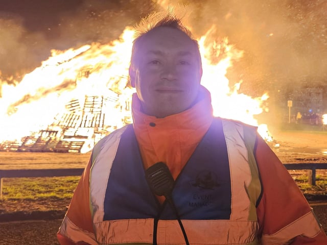 Littlehampton Bonfire Society chairman Barry Bastable