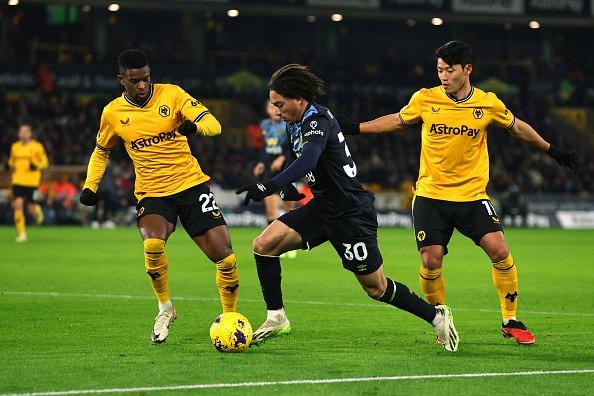 Battling with a knee injury and Brighton will be too soon