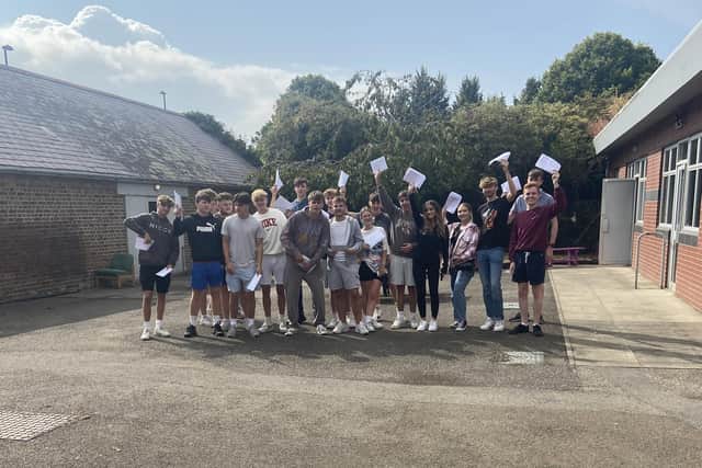 Felpham Community College students celebrate their best ever A-Level results
