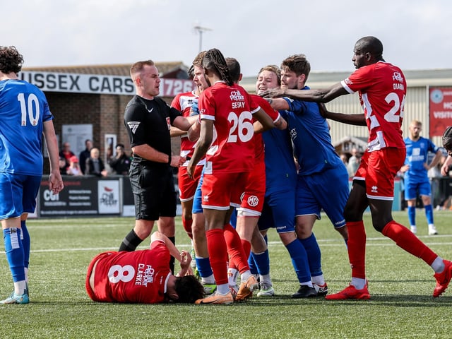 Eastbourne Borough beat Chippenham Town 3-0 in National League South