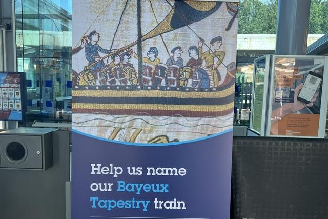 Passengers invited to name Hastings Bayeux Tapestry train