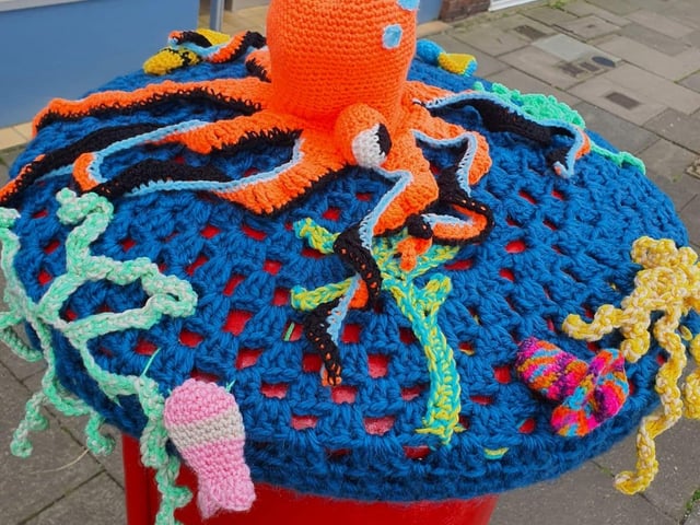 Sea life at Beatty Road Parade, Eastbourne