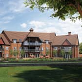 The first houses on the new north Horsham estate - Mowbray - go on sale by Cala Homes  'off plan' this weekend