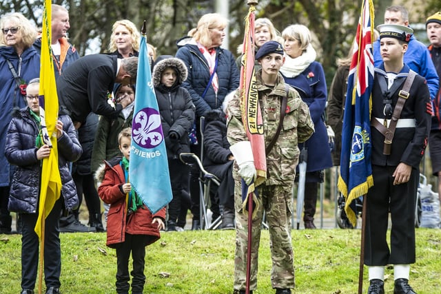 Newhaven Remembrance day 2023
