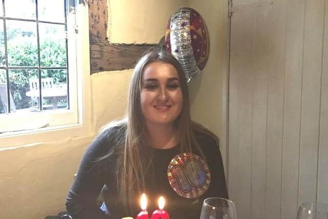 Katie Horne from Burgess Hill died while waiting for a liver transplant on April 11, 2020. Photo courtesy of Samantha Horne