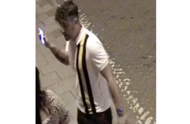 Horsham assault - do you recognise this man? (Photo from Sussex Police)