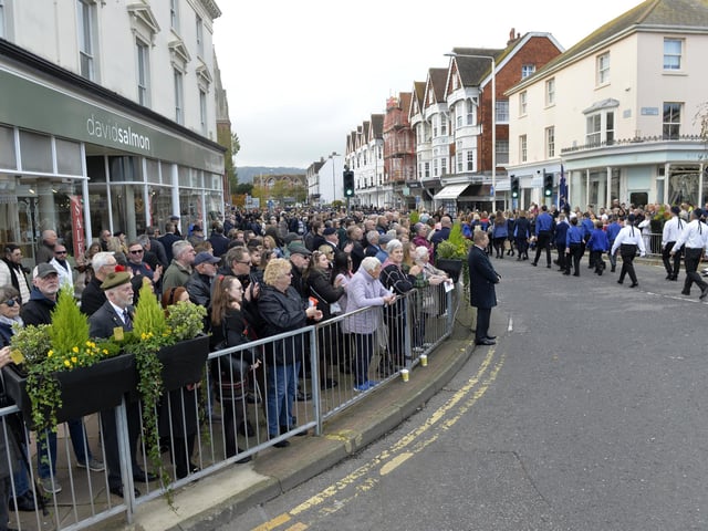 Eastbourne Remembrance Sunday 2022 (Pic by Jon Rigby)