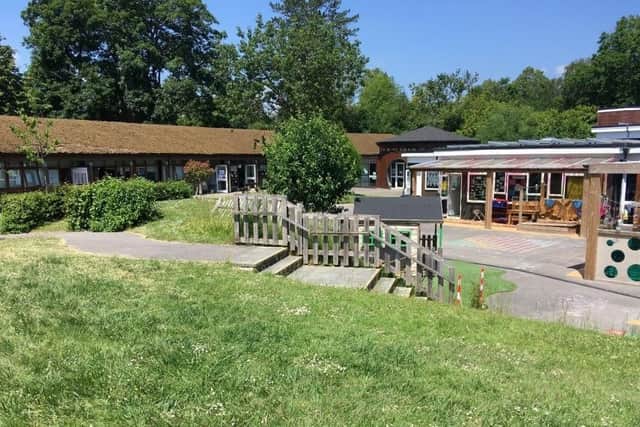 Lindfield Primary Academy's outdoor space where improvements are due to take place