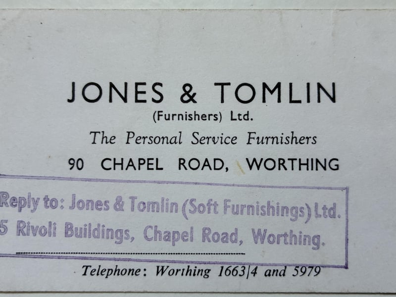 The first store was at 90 Chapel Road but the site was demolished for road widening in 1984