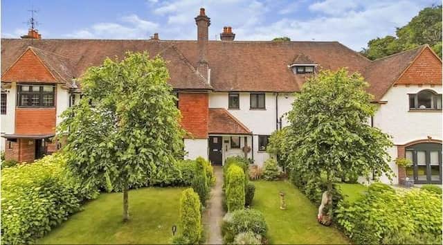 This arts and crafts character property is on the market in Sussex for £850,000.