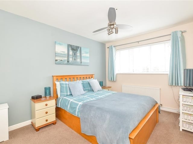 This four-bedroom property offers spacious and versatile accommodation and the agents say it is a fantastic house, close to local shops and good schools.