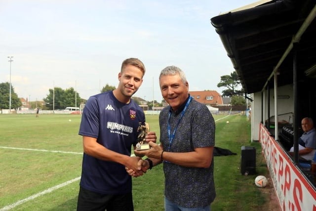 Pagham's George Bingham rewarded for 150 appearances